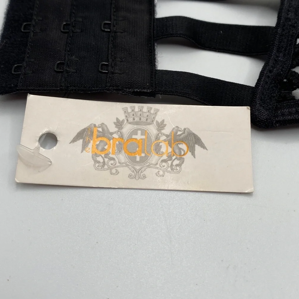 The Bra‎ Lab Saint-Tropez Black Back Band 30-35 - NEW with Tags