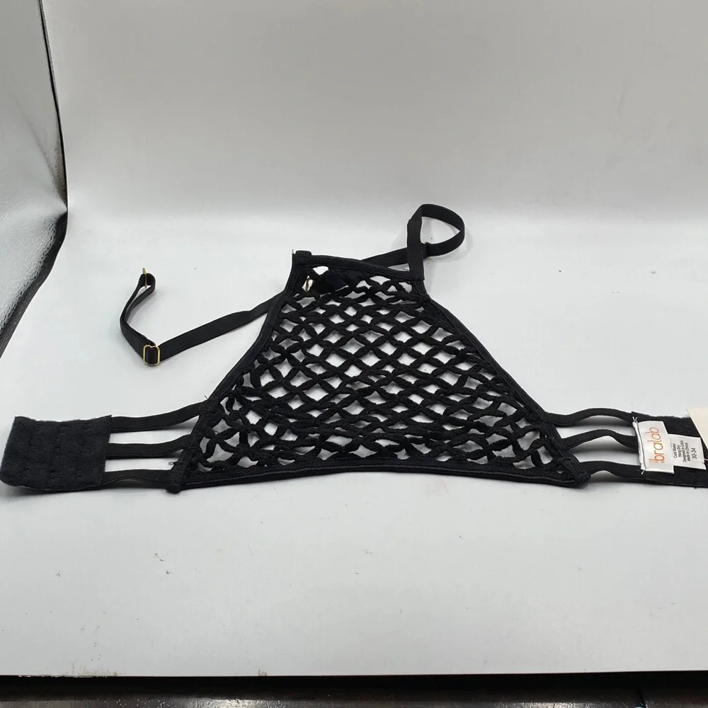 The Bra‎ Lab Saint-Tropez Black Back Band 30-35 - NEW with Tags
