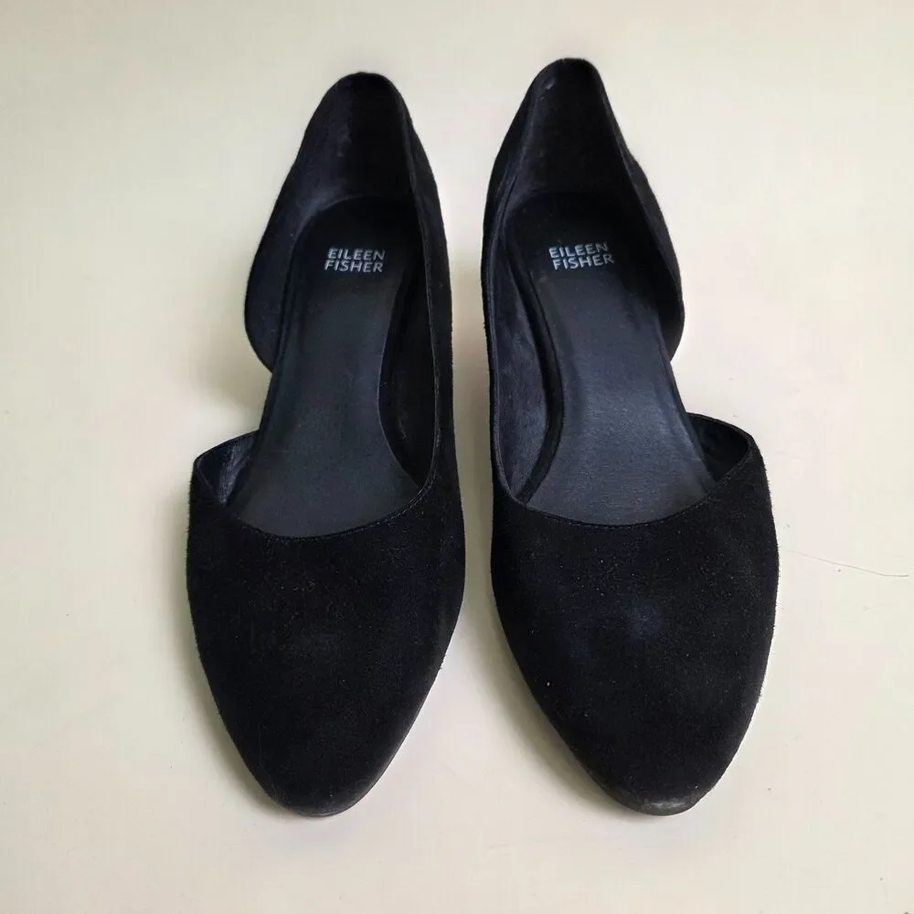 Eileen Fisher black orsay