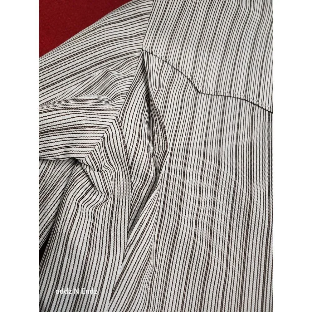 Niver Western Wear Mens Striped Blazer Jacket 38‎