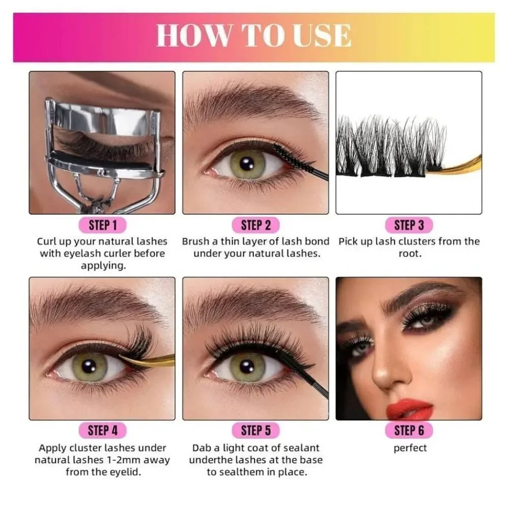 No Brand wispy black