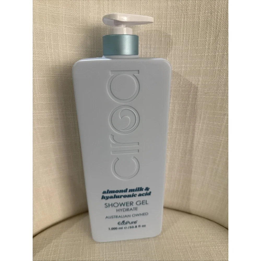 CIROA‎ Almond Milk & Hyaluronic Acid HYDRATE Shower Soap-JUMBO 33.8 Oz
