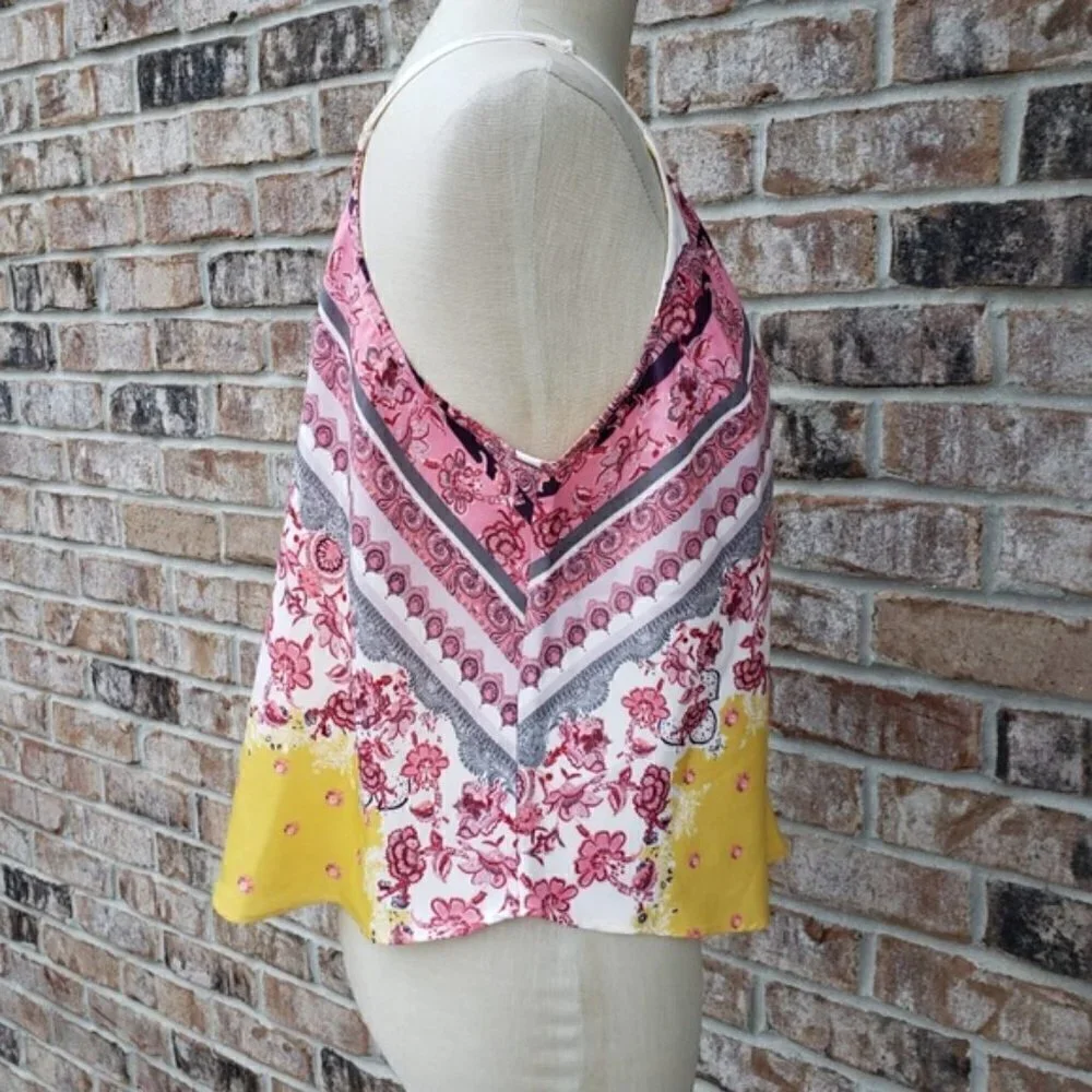 Free People floral neck