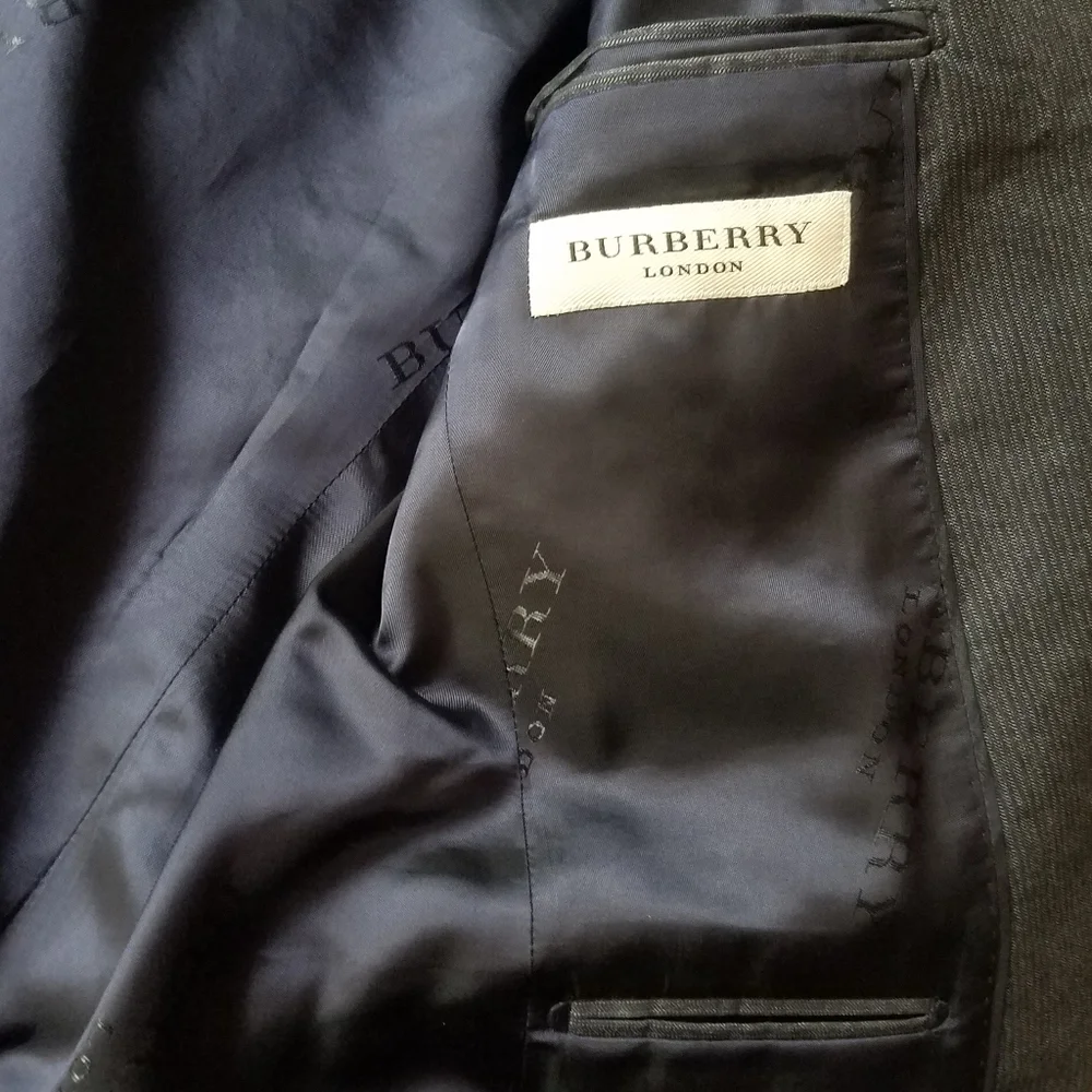 Vintage Burberry Mansell blazer suit jacket sport coat