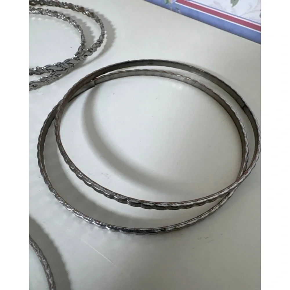 N/A bohemian scalloped stacking