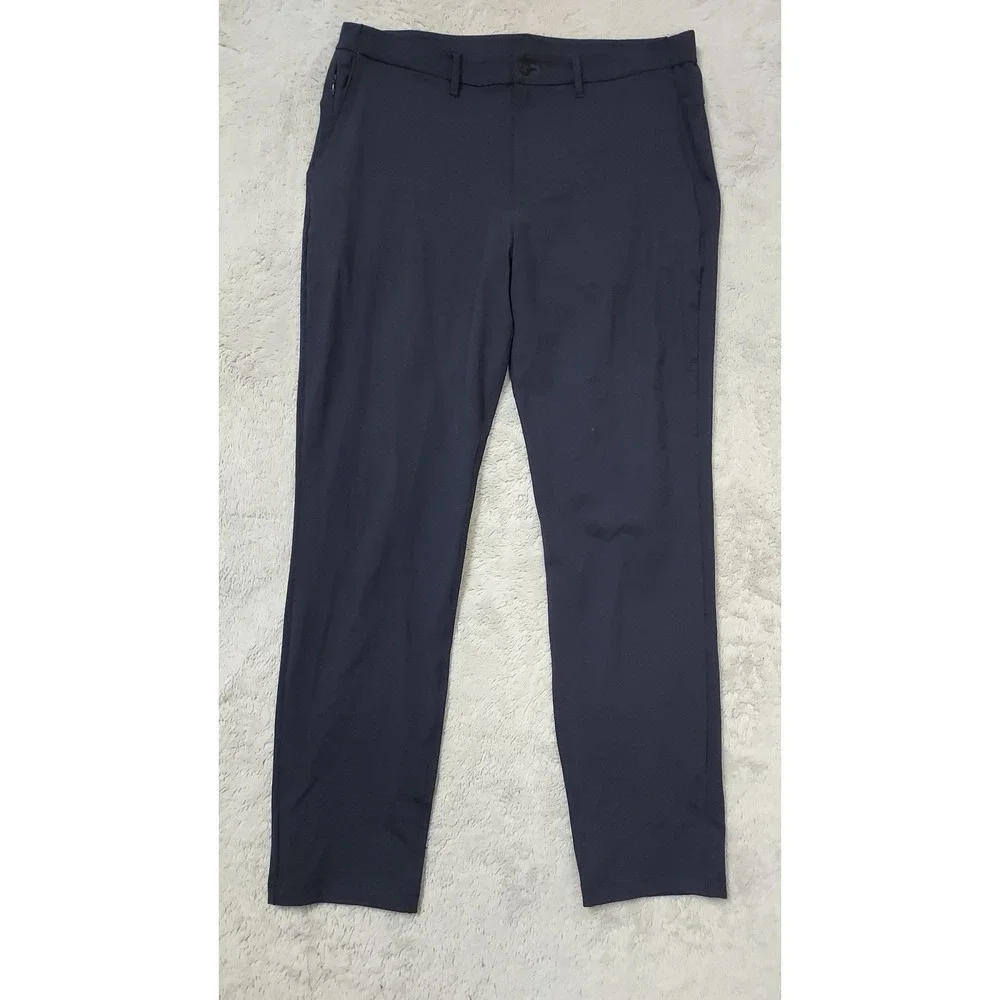 Public Rec All Day Every Day Pants Mens 36x34 Athletic Stretch Blue Performance