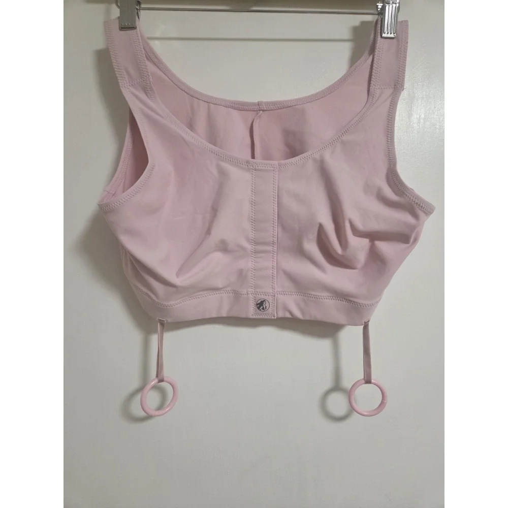 Masthead Elizabeth Pink Surgical Recovery Compression Bra L Front Closure Post