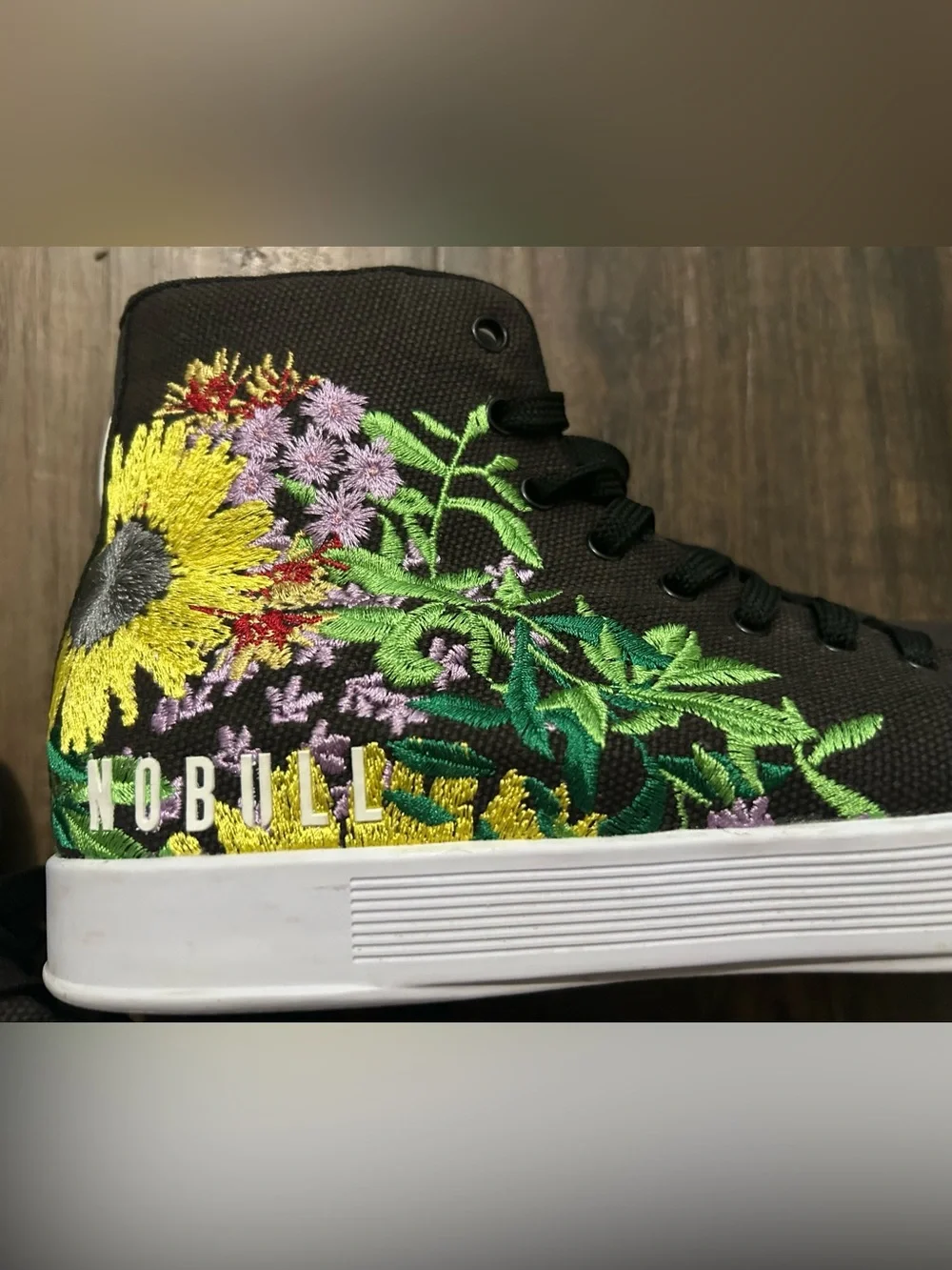 NOBULL have black floral