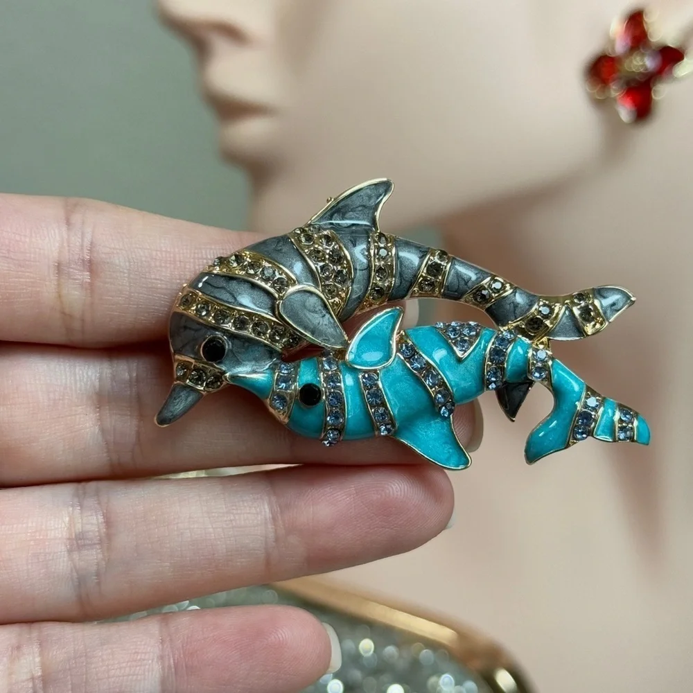 Anthropologie charming dolphin