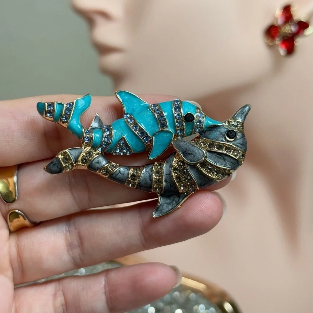 Anthropologie charming dolphin