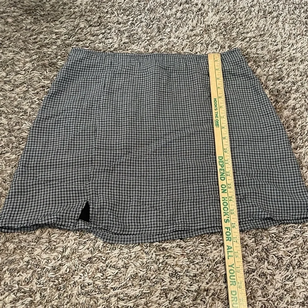 American Eagle NWT micro plaid dark academia preppy skirt