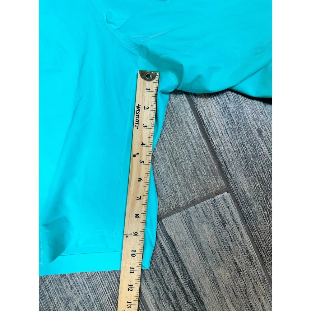 Caribbean Roundtree Yorke 4XT Tall Man Swim Trunks‎ Board Shorts Turquoise NWT