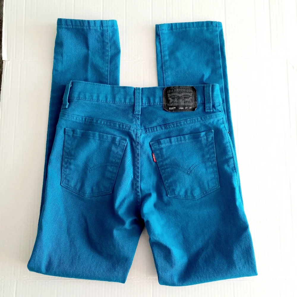 Levis 510 girls skinny jeans size 14 regular 27/27