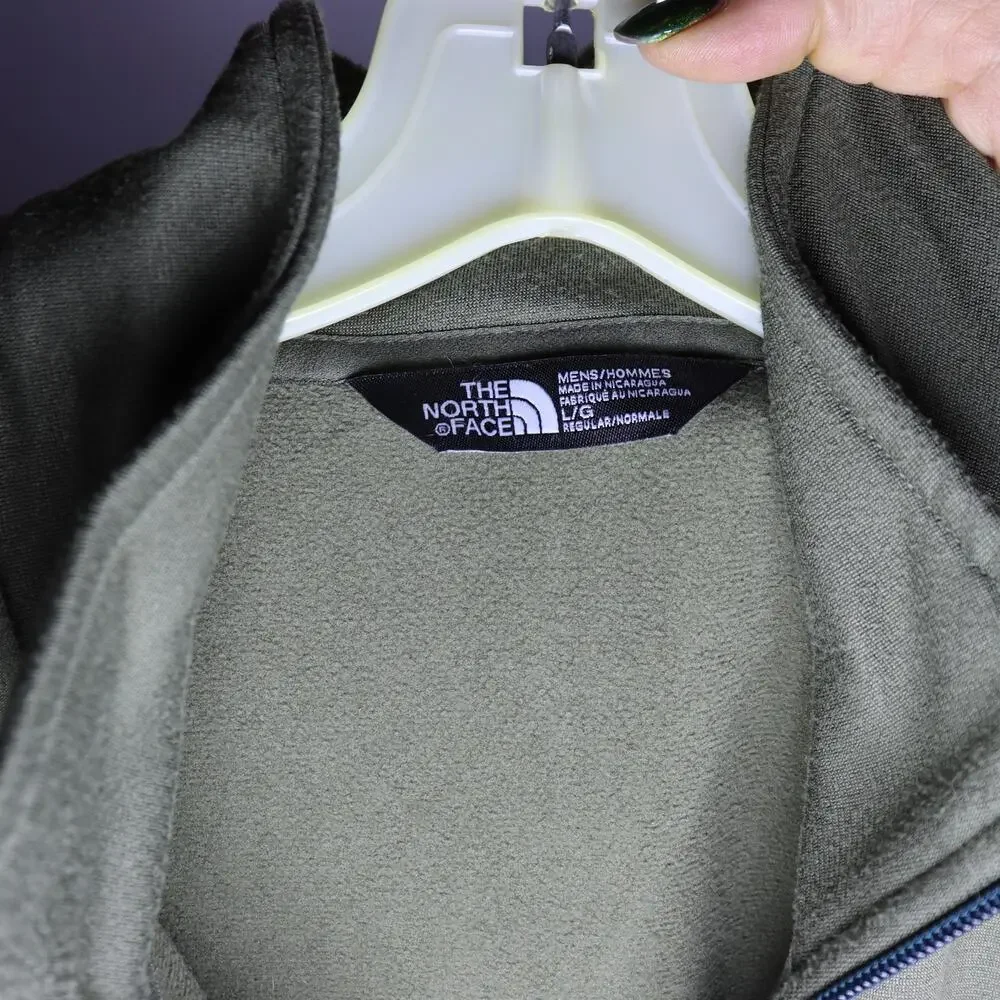 The North Face size olive