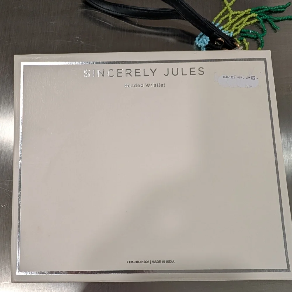 Sincerly Jules new box