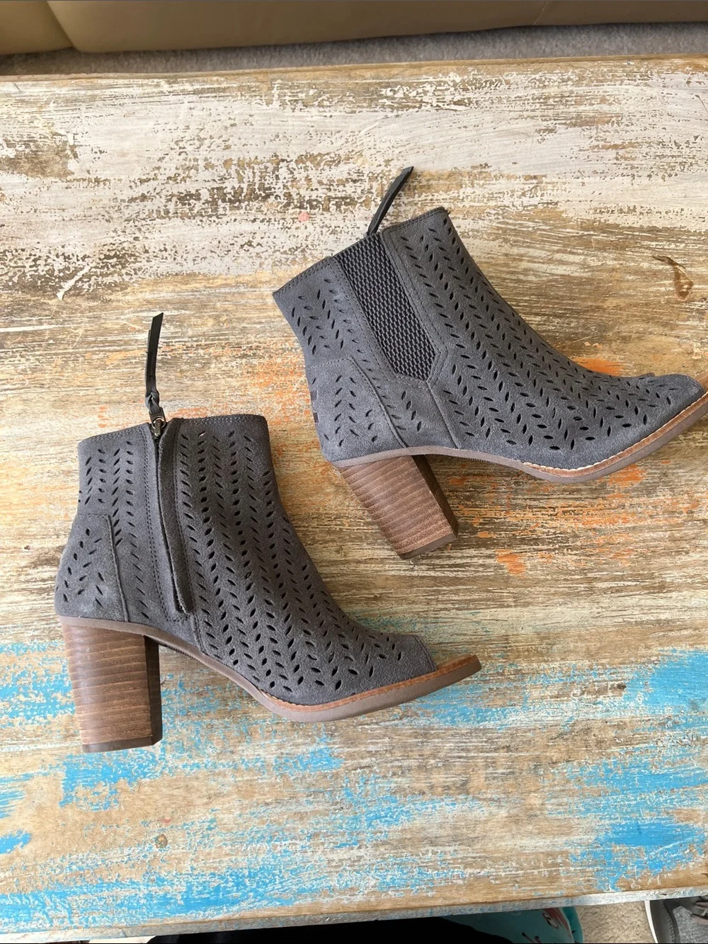 Toms suede ankle