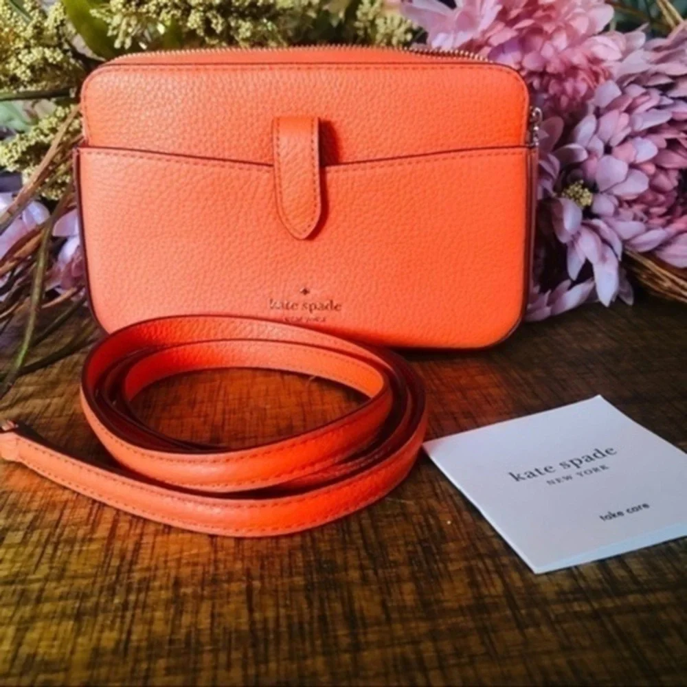 Kate Spade Pebbled Leather Shoulder Bag with Removable Strap – NWT