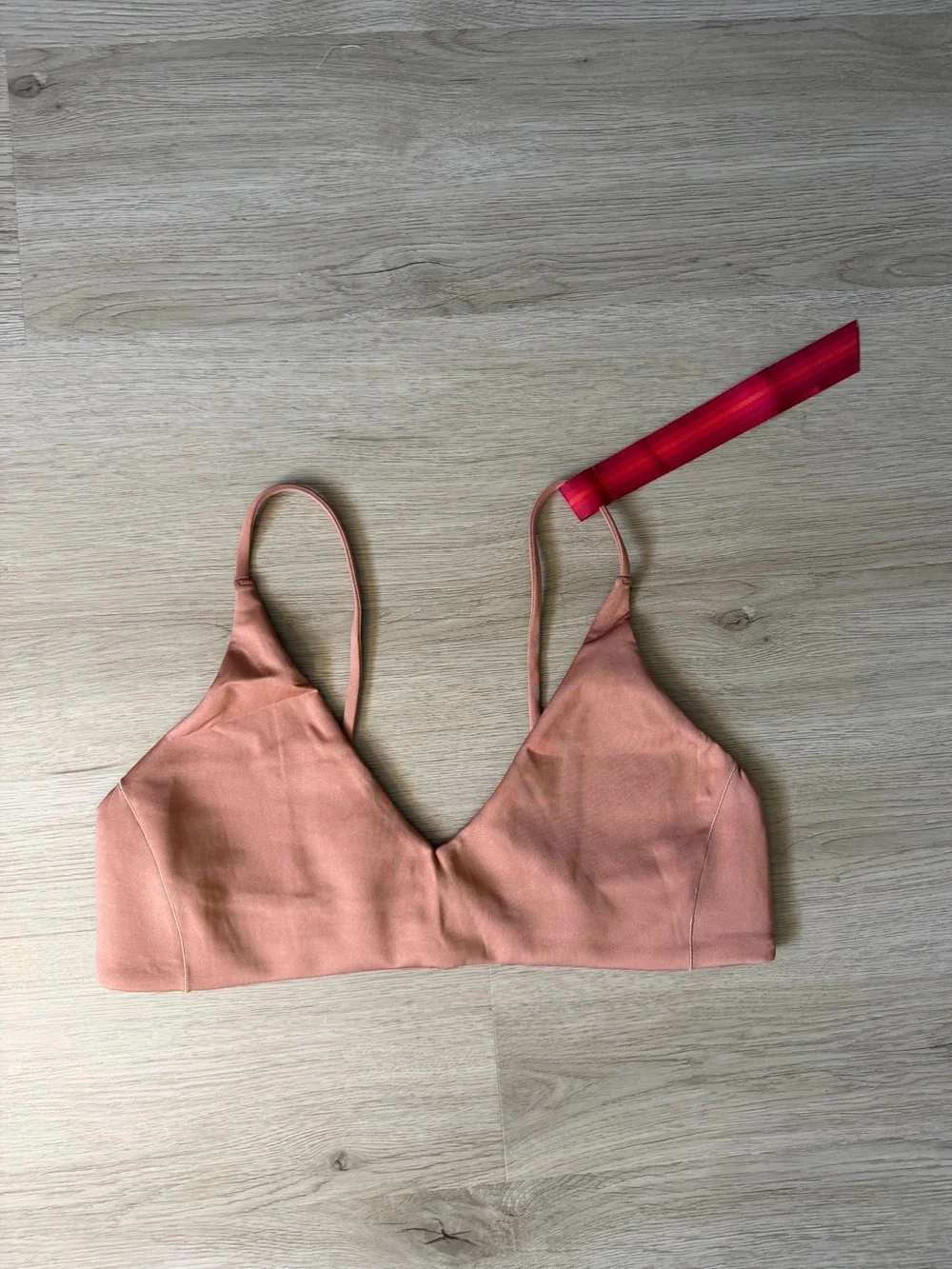 Left On Friday peachy colored