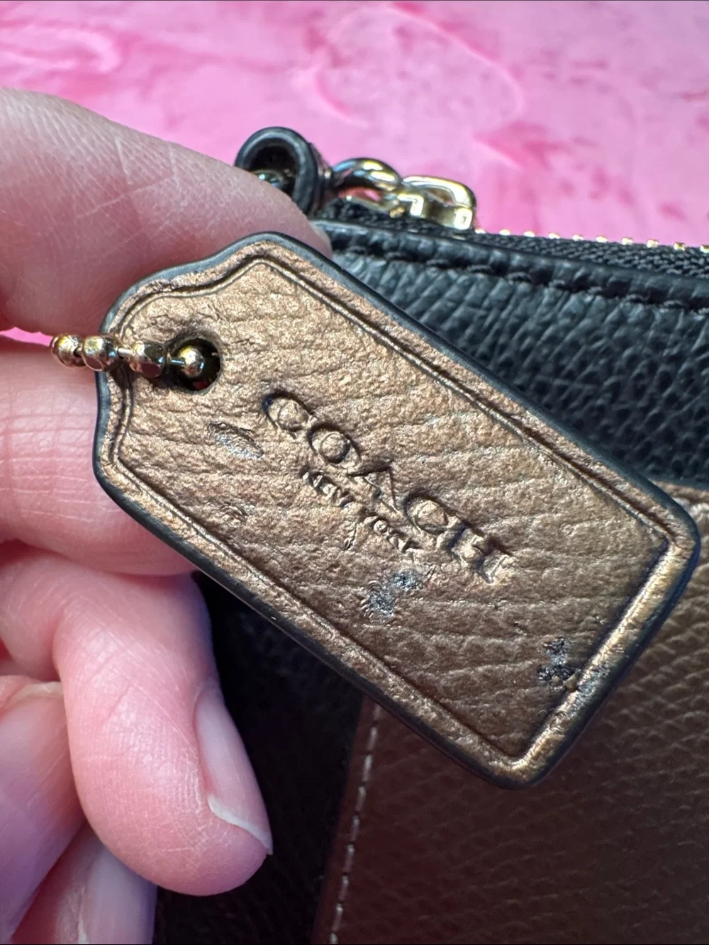 N/A coach textured