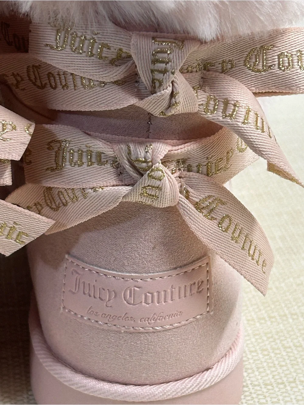 Juicy Couture soft faux