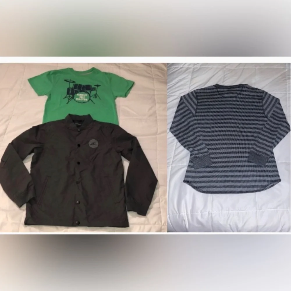 ❤️ NEW O’Neil Jacket and Kenneth Cole T-shirt never worn (new gap top $25 firm