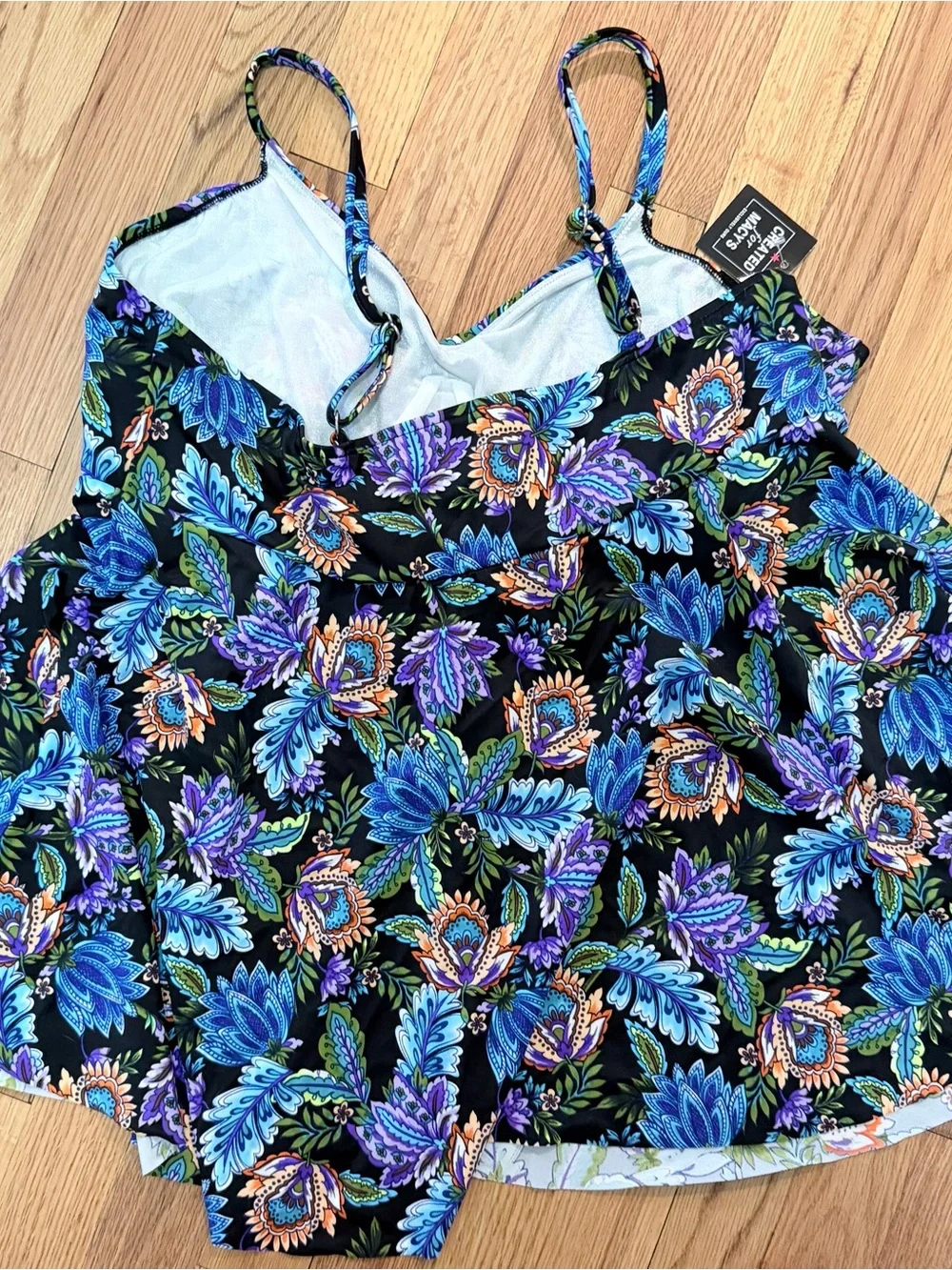 Swim Solutions vibrant floral