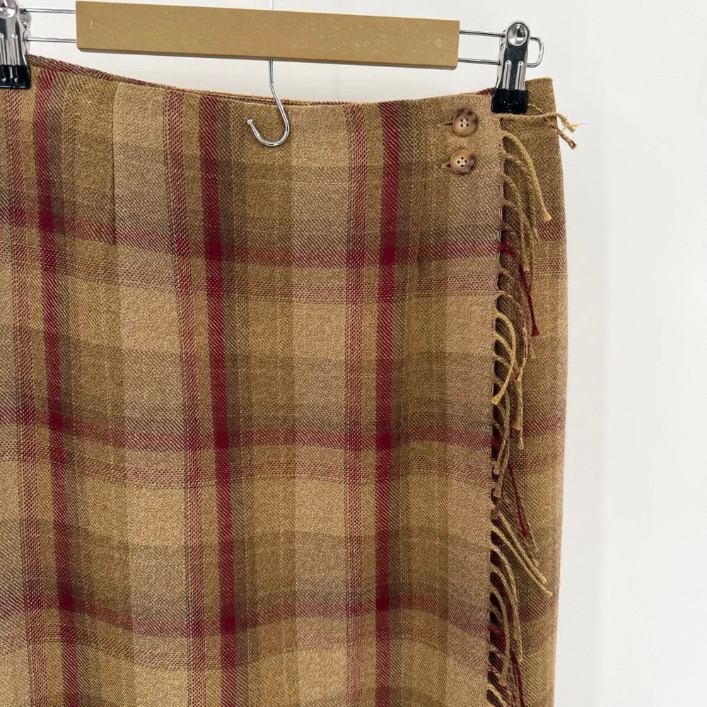 Talbots wrap skirt