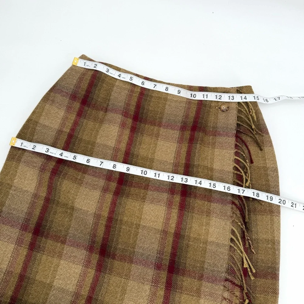 Talbots wrap skirt