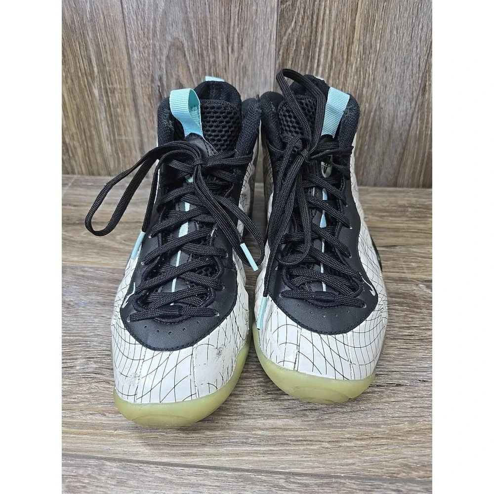 Nike‎ Little Posite One Foamposite warped Grid GS CW1596-005 4.5y