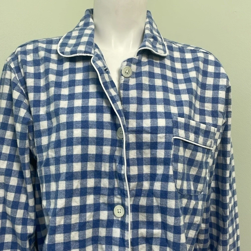 Serena & Lily gingham pajama