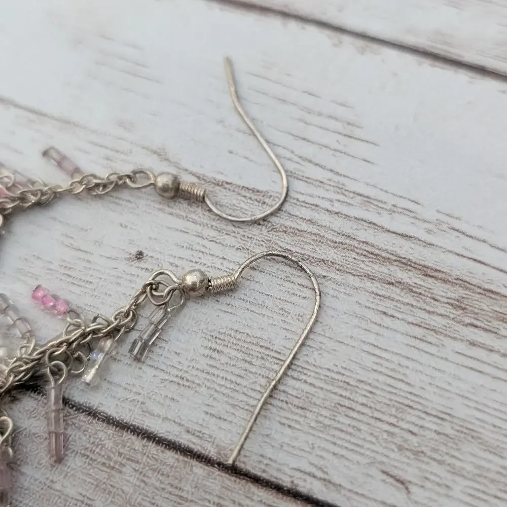 Dangle Earrings for Pierced Ears - Heavy Tarnish & Discoloration