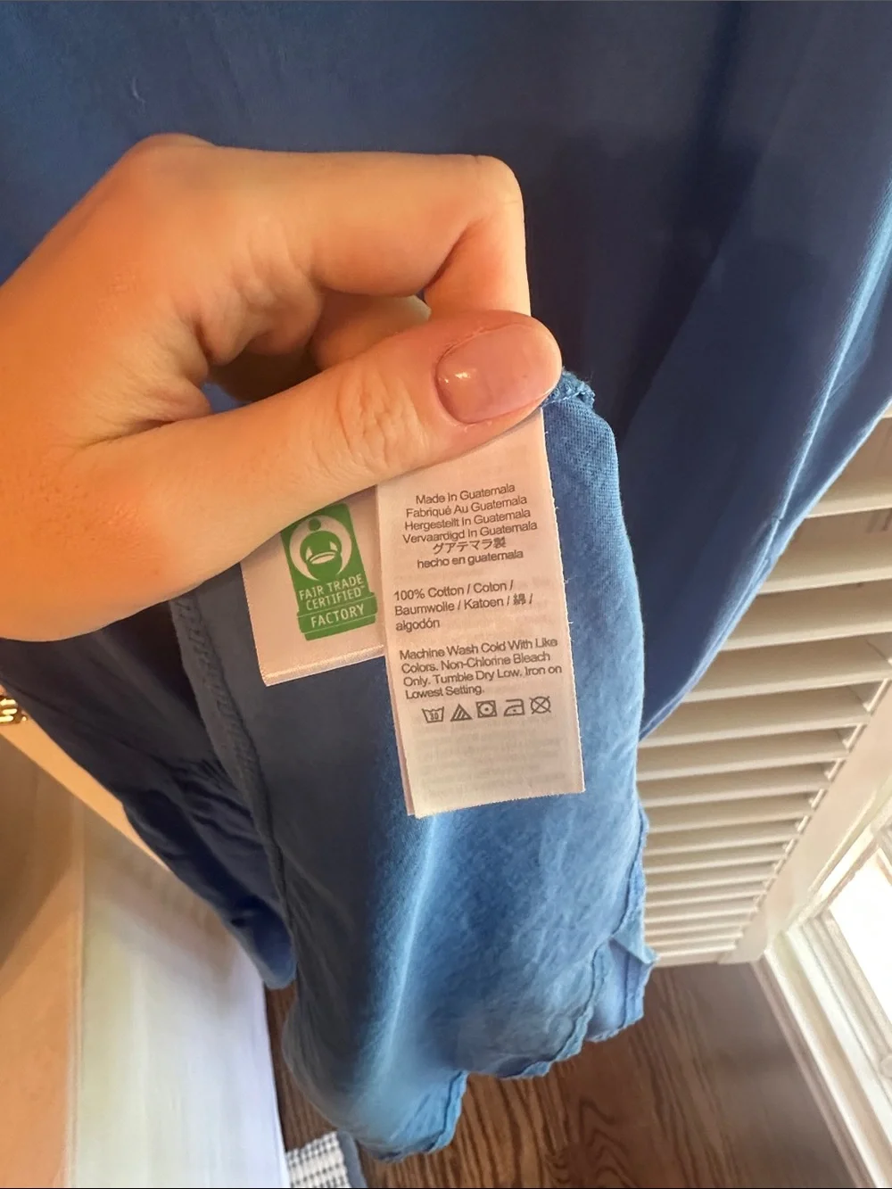 J. Crew lightweight blue