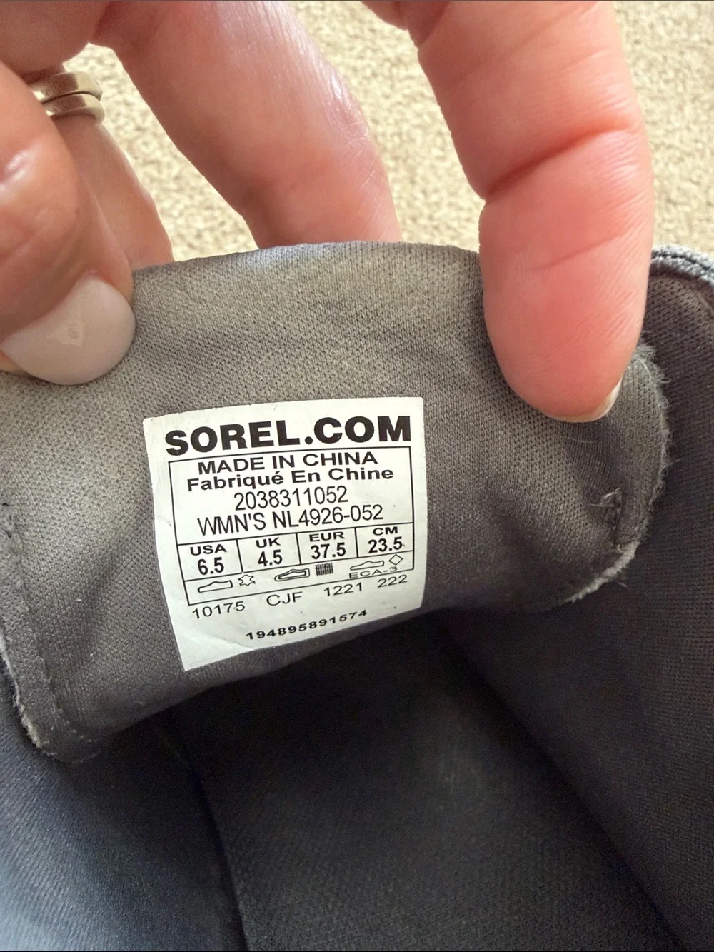 Sorel like new