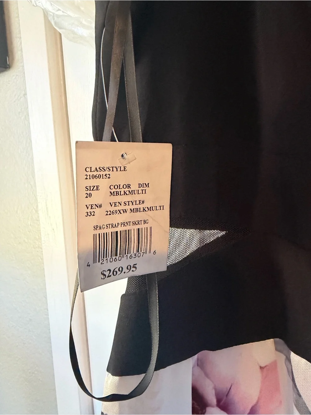 Xscape neck dress