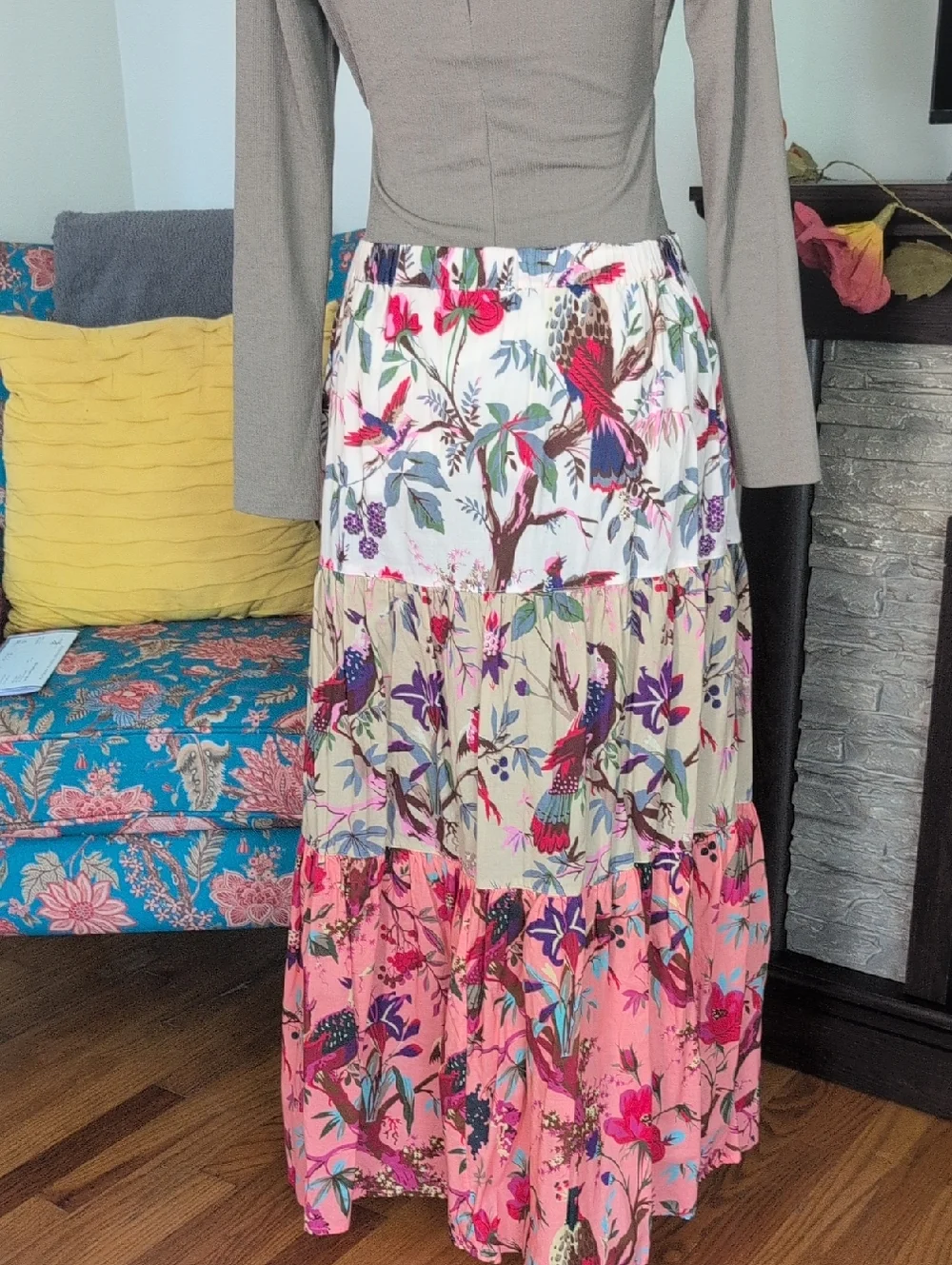 dylan tiered maxi