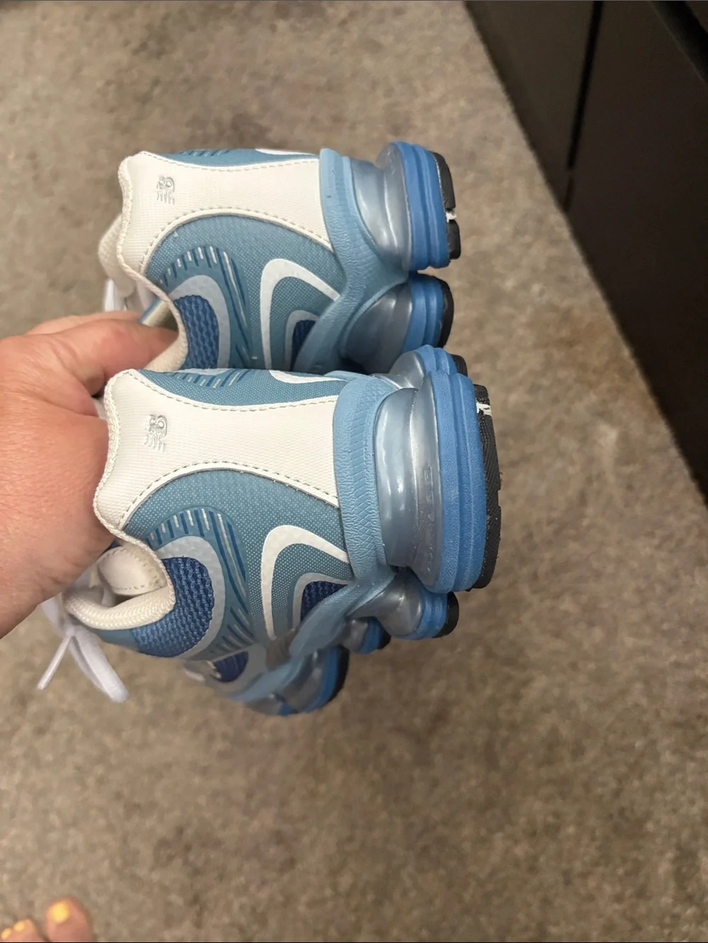 New Balance light blue