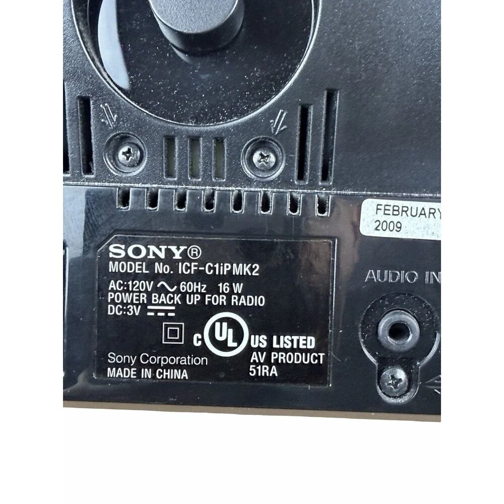 Sony icf c1ip