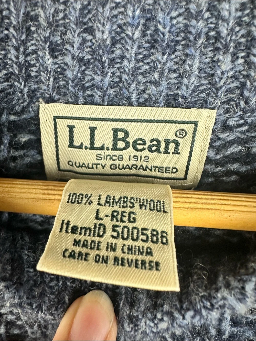 L.L. Bean comfortable crewneck