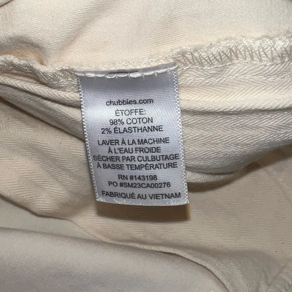 chubbies pockets vanilla
