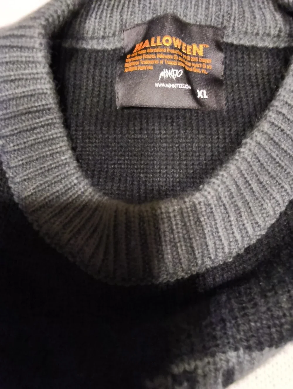 Mondo - Halloween Graphic Knit Sweater - Size XL