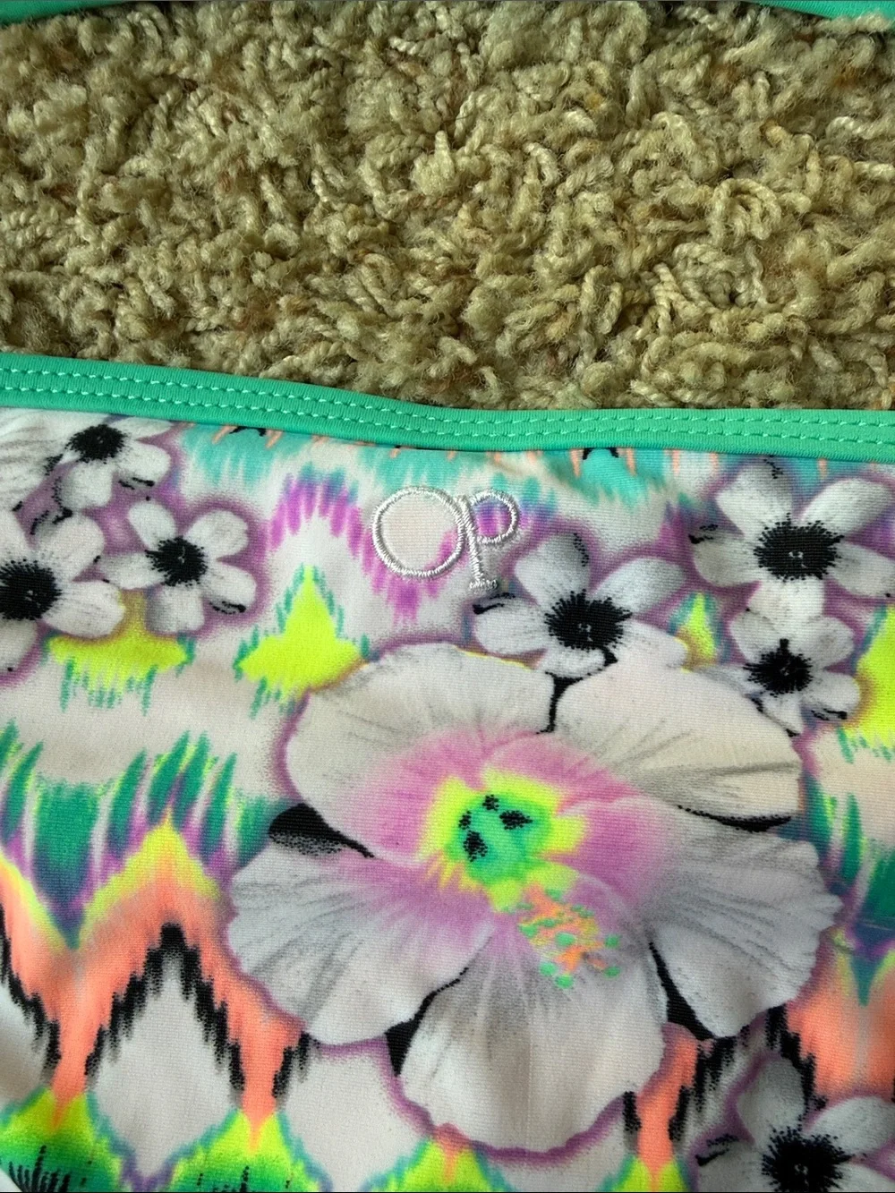OP floral aztec