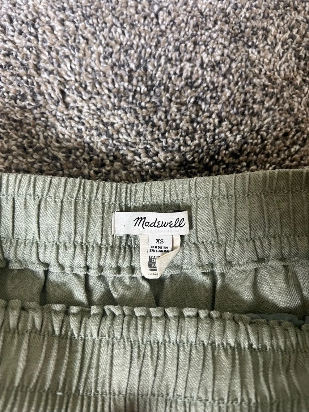 Madewell linen blend