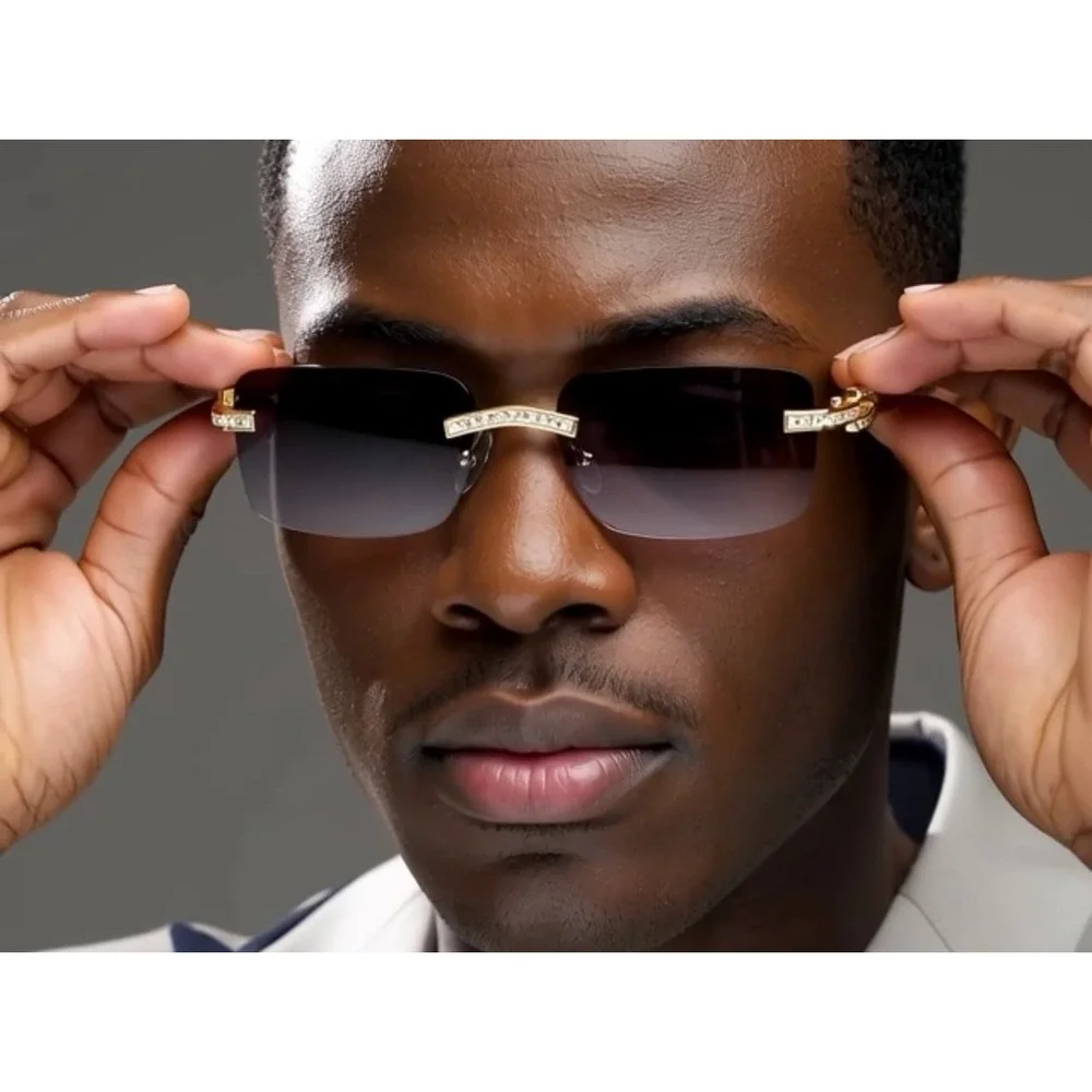 N/A stylish rimless