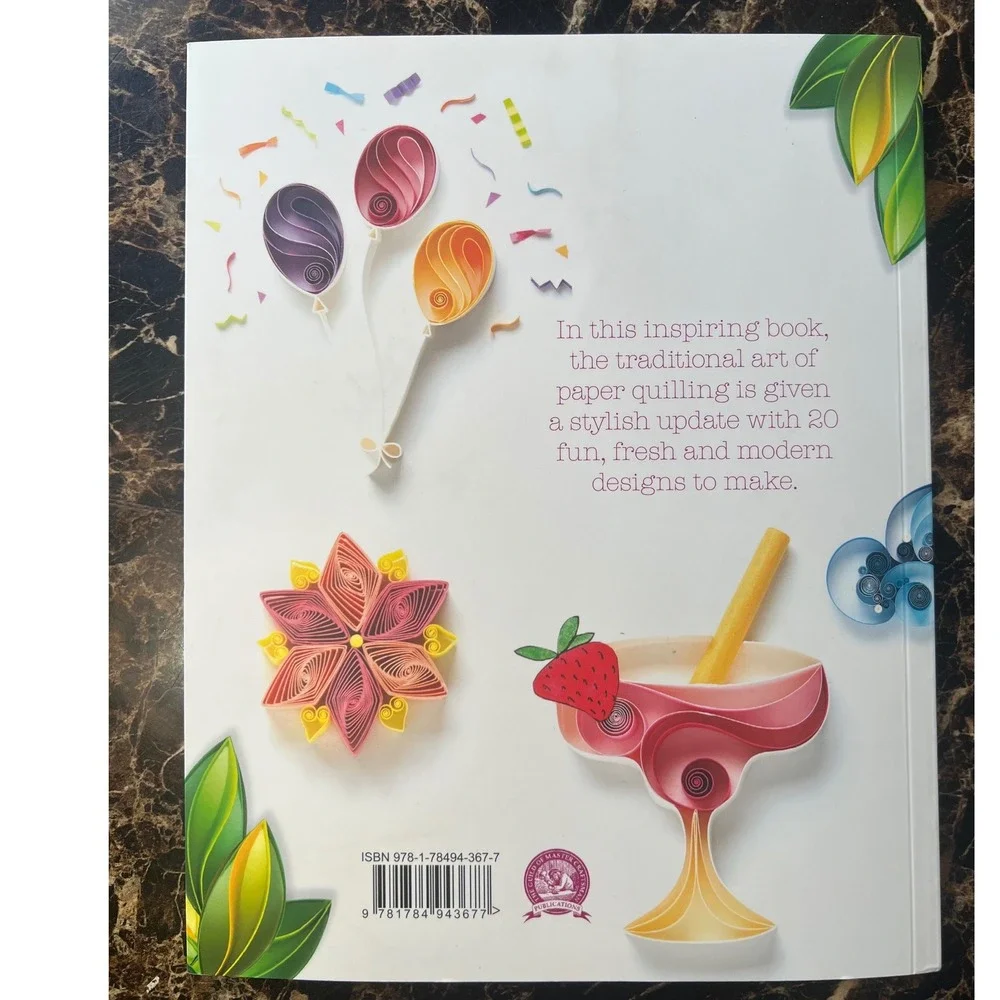 Quilling Art by Sena Runa Paper Craft Instructional Guide 20 Designs
