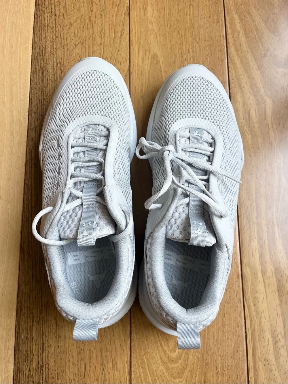 Under Armour Project Rock BSR 5 Training Shoes Men’s Sz 12 Halo Grey 3028296-014