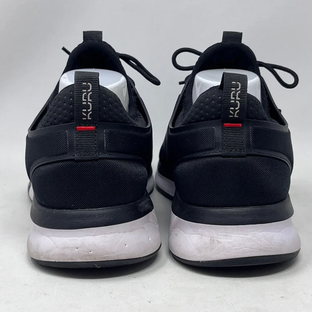 Kuru Mens Cloud Atom Black Red White Mesh Sneaker 102120120 Size 12 Trainer