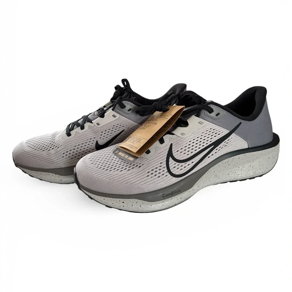 Nike Quest 6 Running Shoe. 3 Different Color Gray’s w/ Blk. Multiple Pairs.