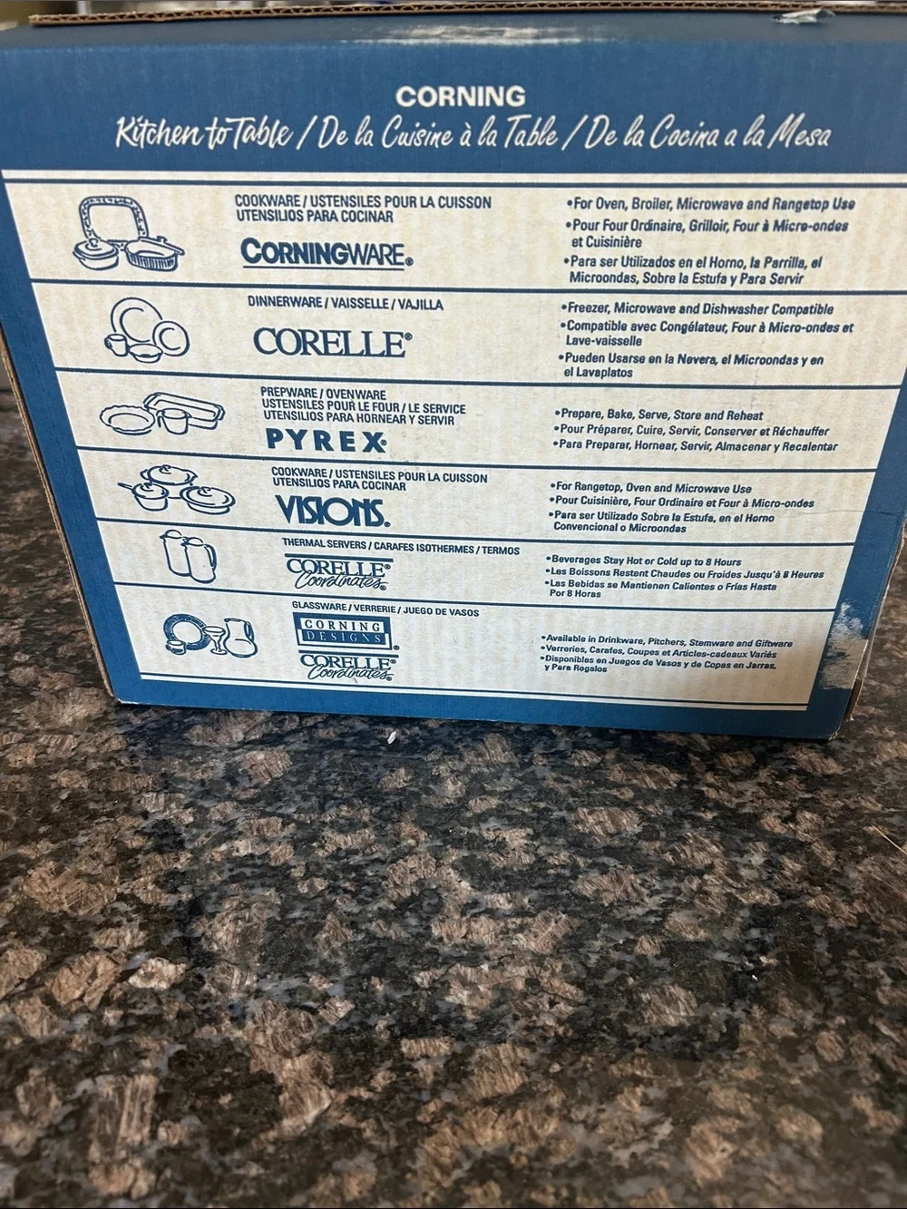 N/A corningware casual