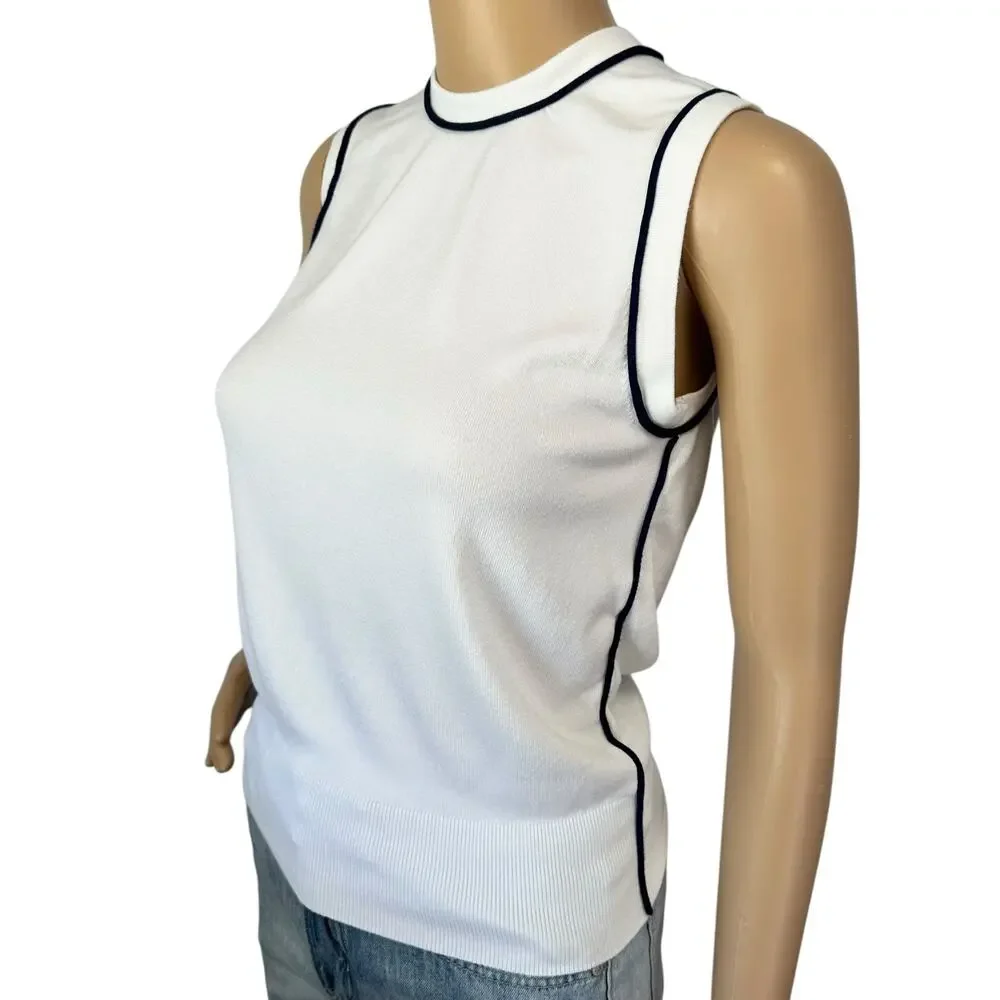 Zara contrast trim