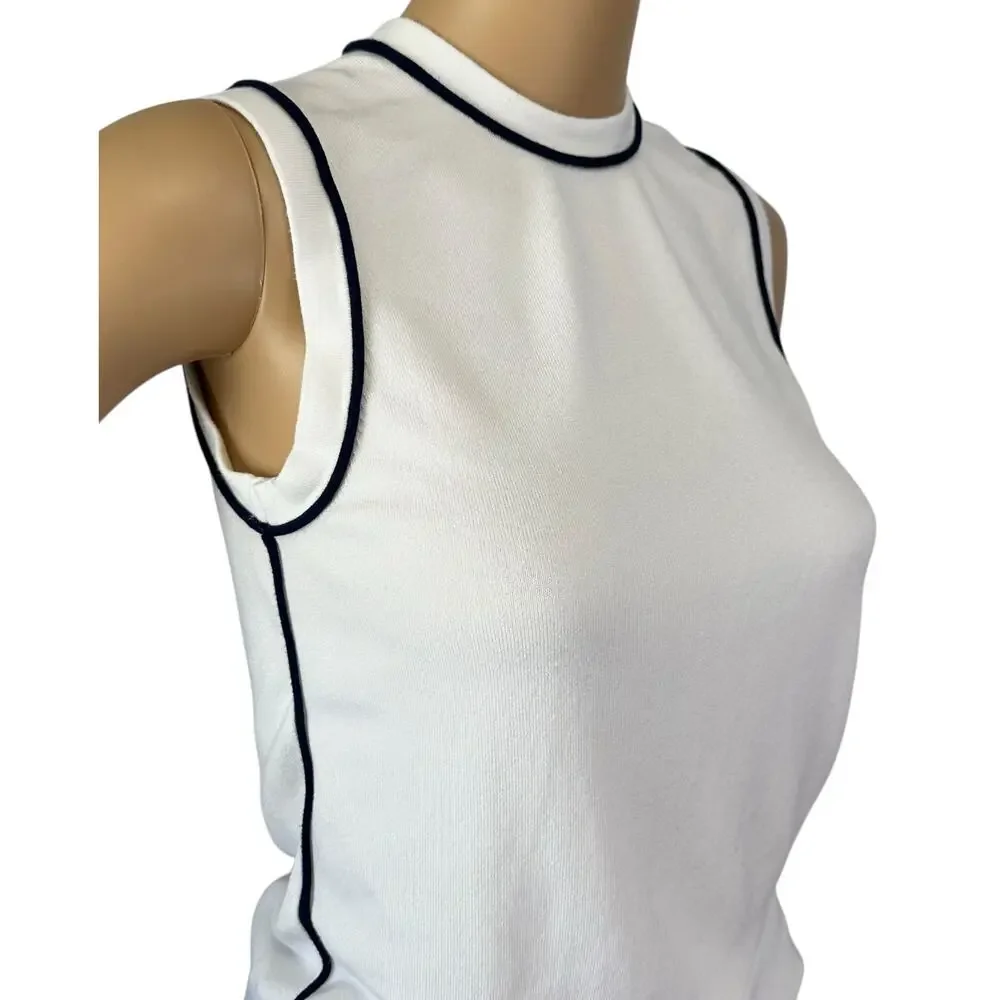 Zara contrast trim